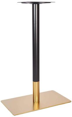 Lucia Single Pedestal PH - Vintage Brass / Black