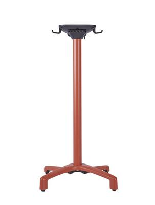 Delta Flip Top Base - Cooper Brown - Poseur Height