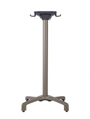 Delta Flip Top Base - Taupe - Poseur Height