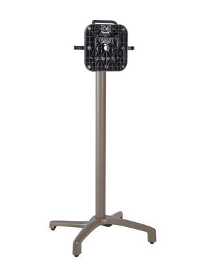 Delta Flip Top Base - Taupe - Poseur Height - thumbnail image 2