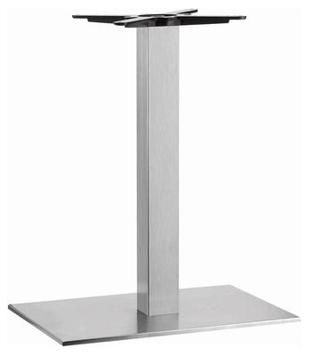Flat Stainless Single Rec Base - Stainless - thumbnail image 1