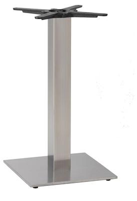 Flat Stainless Small Square Base - Stainless