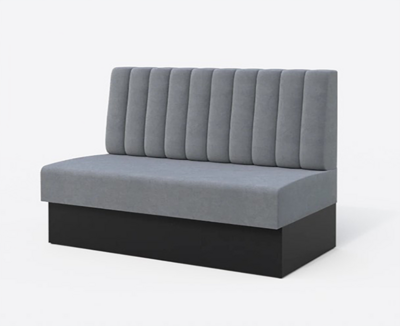 1800mm Fluted Back Banquette Seating 