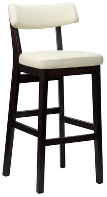 Sara Highchair - Faux Leather With Wenge Frame