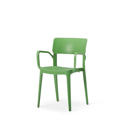 Viv Polpropylene Chair - Armchair - Avocado