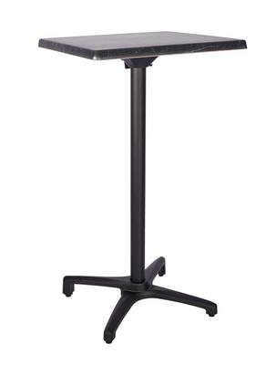 Delta Flip Top Base - Black - Poseur Height - thumbnail image 2