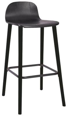 Ellie High Stool (Wood Legs Black)