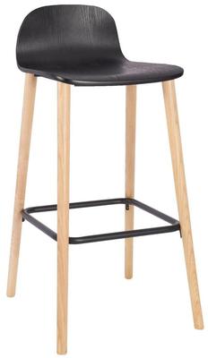 Ellie High Stool (Wood Legs Lacq)