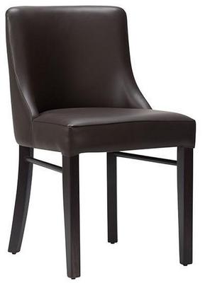 Sienna Side Chair -  Faux Leather With Wenge Frame - thumbnail image 1